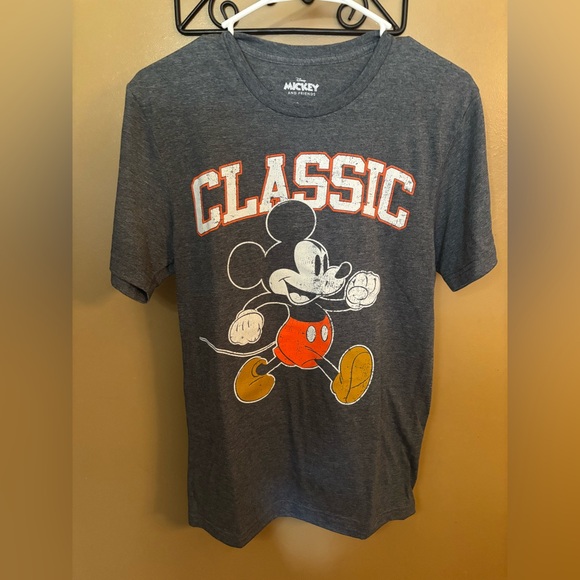 Disney Other - Disney Mickey Mouse Black T Shirt Size Small